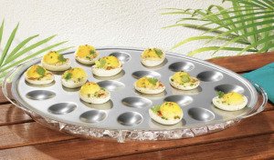 Del Sol Acrylic Iced Egg Tray