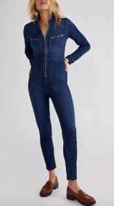 Denim jumpsuit