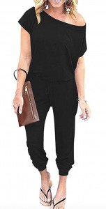 black jumpsuit